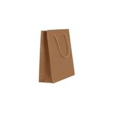 Muka Naturel-kraft Lüks Karton Çanta 14x17 Cm Pakette 24 Adet
