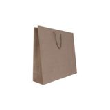 Muka Naturel-kraft Lüks Karton Çanta 42x38cm Pakette 10 Ad