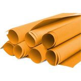 Muka Premium Fon Kartonu 150GR Kalın 50X70 100 Adet - Turuncu