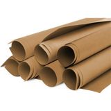Muka Renkli Fon Kartonu 100GR 50X70 cm Pakette 100 Adet - Kahverengi
