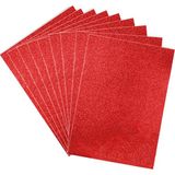 Muka Simli A4 Eva Tabaka 10LU Paket - Kırmızı