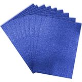 Muka Simli A4 Eva Tabaka 10LU Paket - Mavi