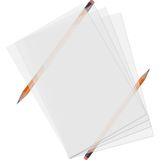 Muka Yağlı Milaj Parşömen-Eskiz Kağıdı Beyaz 70X100 1 Paket 5 kg 160 Adet ( Artı/eksi 4 Adet )
