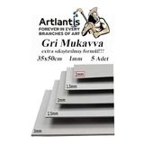 Mukavva Gri 1 Mm 35X50 Cm 5 Adet Sert Karton Ekstra Sikistirilmis 35*50 Mukavva Gri Renkli 5 Adet