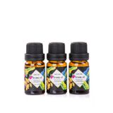 MUKKO HOME 3’lü Esansiyel Uçucu yağ 3x10ml lavanta Kokulu Buhurdanlık Yağı set, Difüzör, Banyo ve Oda Kokusu