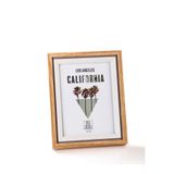 Mukko Home Ahşap Masaüstü Fotoğraf Çerçevesi - 15X20 Cm,Bej Ahşap Beyaz,15 X 20
