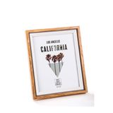 Mukko Home Ahşap Masaüstü Fotoğraf Çerçevesi - 20X25 Cm,Bej Ahşap Beyaz,20 X 25