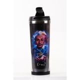 Mukko Home Albert Einstein 360 Ml Çelik Termos Mug Karikatür Tasarımlı, Araç & Çanta Uyumlu, Sıcak Soğuk Içecek,Einstein F