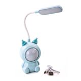 MUKKO HOME Kuromi Cartoon Temalı Şarj Edilebilir Masa Lambası, USB Şarjlı Kalem Tıraşlı