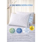 Muk's Luxury Kapitone Yastık 2’Li – Klimalı Tasarım | Terletmez Özellik
