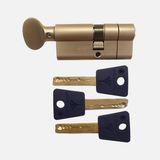 Mul-T-Lock Bilyalı Barel Tuzaklı Kgb 69 mm 7x7-N.saten-Bilister-3 Anahtar ( 31X38T ) - Sarı