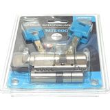 Mul-T-Lock MTL600 İnteractive Yüksek Güvenli - Tuzaklı - Çelik Takviyeli İkiz Barel Seti - 69 mm 5 Anahtarlı