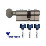Mul-T-Lock Multlock MTL 600 Tuzaklı Barel Tokmaklı Mandallı 3 Anahtarlı Kapı Kilidi Güvenli Kapı Göbeği 69 mm 51267823