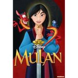 Mulan Animasyon Film Afiş Poster 30x42 Çerçevesiz /512