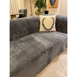 Mulberry Antrasit Wellsoft Koltuk Örtüsü 220x230