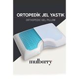 Mulberry Breathable Cool Jel Deluxe Hafızalı Yastık 60x40x13 Cm Beyaz