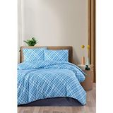Mulberry Bret Pazen Flannel Kışlık Çift Kişilik Nevresim Takımı Antrasit