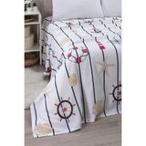 Mulberry Çarşafı Lastikli Tek Kişilik Pike Yatak Örtüsü 170 x 230 (Kırmızı)