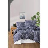 Mulberry Çift Kişilik Nevresim Takımı Lacivert 200x220 Antrasit