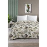 Mulberry Çift Kişilik Pike Yatak Örtüsü%100 Pamuk 220x230 Yeşil Tüy