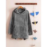 Mulberry Çocuk Giyilebilir Battaniye Wellsoft Unisex Oversize - Antrasit