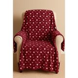 Mulberry Desenli Polar Battaniye 195X215 cm Çift Kişilik Yumuşak Polyester Kumaşla Konfor Sağlar - 195 x 215 cm