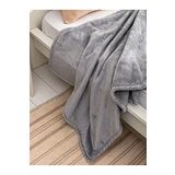 Mulberry Gri Wellsoft Tv Battaniye 100x170 Cm