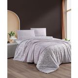 Mulberry Hazal Tek Kişilik Nevresim Takımı Çarşafı Lastikli 160x220