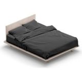 Mulberry Hermosa Ranforce %100 Pamuk Çift Kişilik Nevresim Takımı - Siyah - 200 x 220 cm
