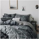 Mulberry King Size Pandora Nevresim Takımı 220x240 cm (Antrasit)