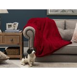 Mulberry Kırmızı Wellsoft Tv Battaniye - 100 x 170 cm