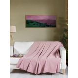 Mulberry Macar Koltuk Örtüsü Kılıfı 170 x 230 cm - Pembe