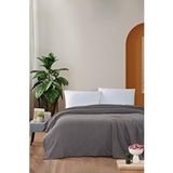 Mulberry Macar Tek Kişilik Pike Pamuklu Yatak Örtüsü 170x230 Kahverengi