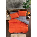 Mulberry Orange Nevresim Takımı Çift Kişilik 4 Parça 200x220-Oranj (Oranj/Çift Kişilik)