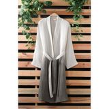 Mulberry Osimhen Müslin Gölgeli Bornoz Pamuk - 2XL - Antrasit