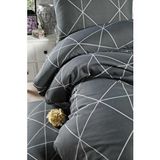 Mulberry Pandora Nevresim Takımı Çift Kişilik 200x220 (Antrasit)
