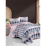 Mulberry Petra Nevresim Takımı Çift Kişilik 200X220 - Pembe - 200 x 220 cm