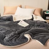 Mulberry Sherpa Polar Battaniye Çift Taraflı Çift Kişilik 220x240 cm