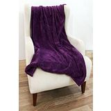 Mulberry Wellsoft Battaniye Mor Televizyon Battaniyesi Peluş Polar Battaniye Tek Kişilik 170 * 230