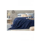 Mulberry Wellsoft Battaniye Televizyon Battaniyesi Peluş Polar Battaniye Tek Kişilik 170 * 230- Lacivert