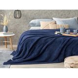 Mulberry Wellsoft Battaniye Televizyon Battaniyesi Peluş Polar Battaniye Tek Kişilik 170 x 230 cm Lacivert