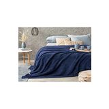 Mulberry Wellsoft Battaniye Televizyon Battaniyesi Peluş Polar Çift Kişilik 220x230 - Lacivert