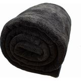 Mulberry Wellsoft Battaniye, Televizyon Battaniyesi,peluş, Polar Battaniye,çift Kişilik - Siyah - 220 x 230 cm