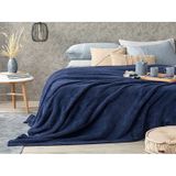 Mulberry Wellsoft Çift Kişilik Peluş Polar Televizyon Battaniyesi 220x230 Lacivert