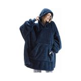 Mulberry Wellsoft Kapüşonlu Giyilebilir Tv Battaniyesi Unise x Oversize
