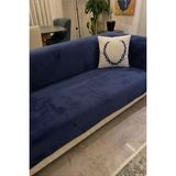 Mulberry Wellsoft Koltuk Örtüsü 220X230 - 220 x 230 cm - Lacivert