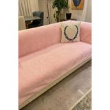 Mulberry Wellsoft Koltuk Örtüsü 220X230 - 220 x 230 cm - Pembe