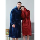 Mulberry Wellsoft Unisex Kapüşonlu Giyilebilir Tv Battaniyesi Oversize 2'li