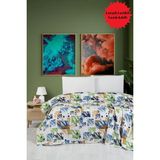 Mulberry Yade Tek Kişilik Pike Yatak Örtüsü Takımı - Gri - 170 x 230 cm
