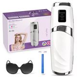 Mulbijeo Kadın Epilatörü, Soğutma Fonksiyonlu Lazer Epilasyon, Max 21J, 999.999 Işık Atımı, Kadınlar, Erkekler, Koltuk Altı, Bikini, Bacaklar, Vücut İçin Ağrısız Ipl Epilasyon Cihazı